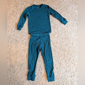 Oaki Merino Wool Toddler Long Underwear